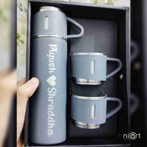 Nicart Customized flask gift set NIC-01